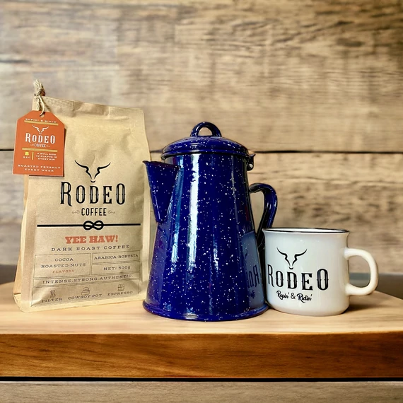 Rodeo Cowboy Coffee kanna 1,2 liter